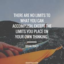 There are no limits...